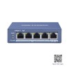 Switch POE GIGABIT 4 cổng PoE 1000Mpbs Hikvision DS-3E0505P-E/M