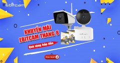 Khuyến mãi camera IP EBITCAM tháng 8