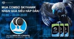 Tặng camera IP Wifi khi mua ổ cứng Seagate Skyhawk