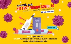 Khuyến mãi Combo Kit test nhanh Covid-19