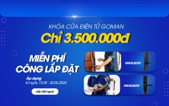 KHOÁ CỬA ĐIỆN TỬ GOMAN GIÁ ƯU ĐÃI