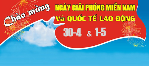 Thông báo lịch nghỉ lễ 30/4 và 1/5 năm 2019