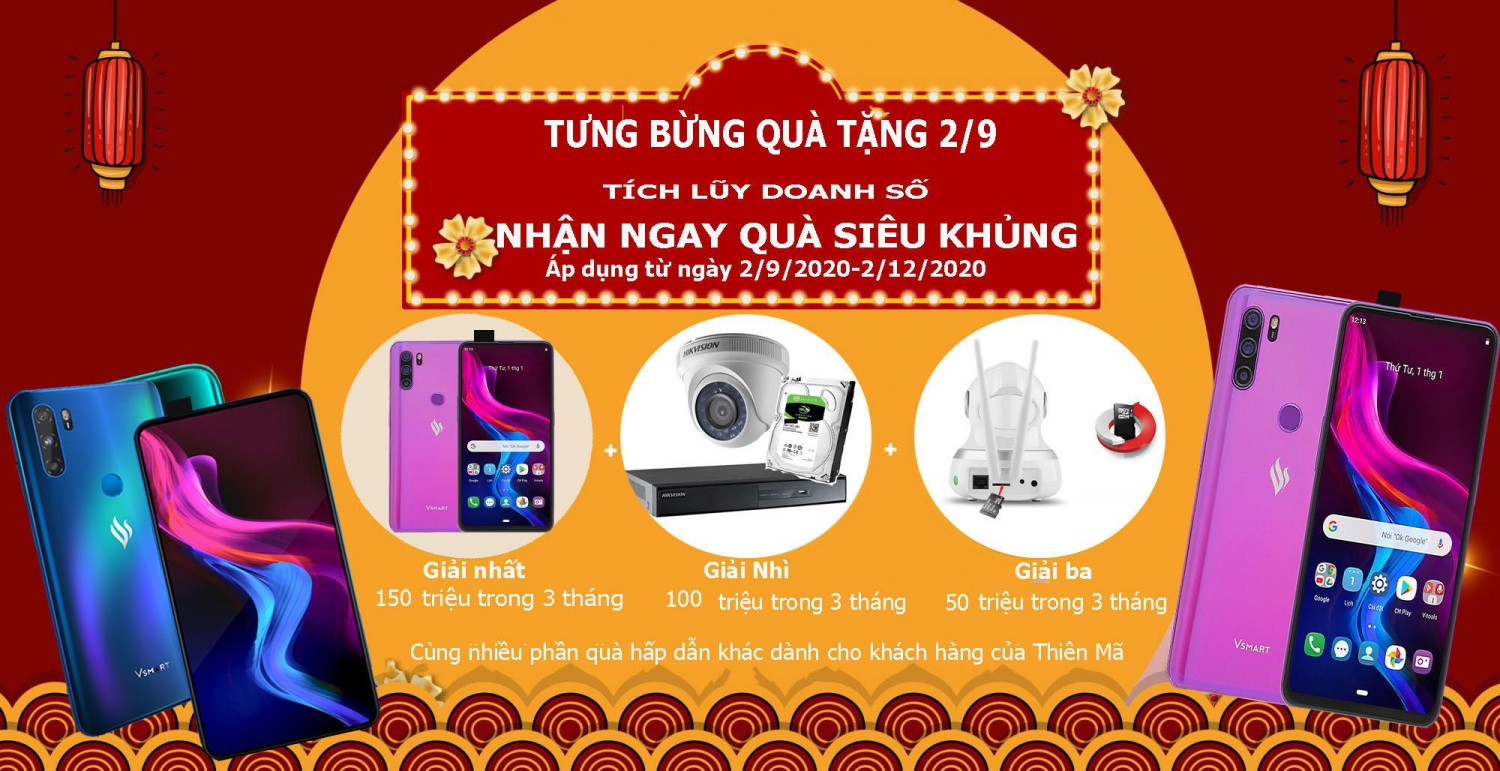 TƯNG BỪNG QUÀ TẶNG MỪNG LỄ 2-9