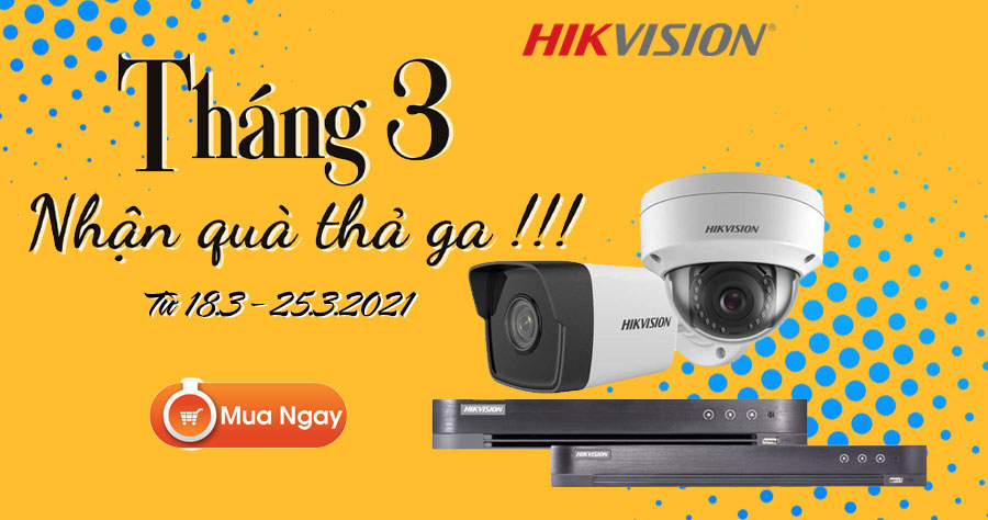 KM hikvision san sale nhan qua tha ga