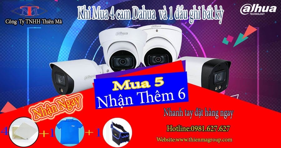 CHƯƠNG TRÌNH KHUYẾN MÃI MUA 5 TẶNG 6